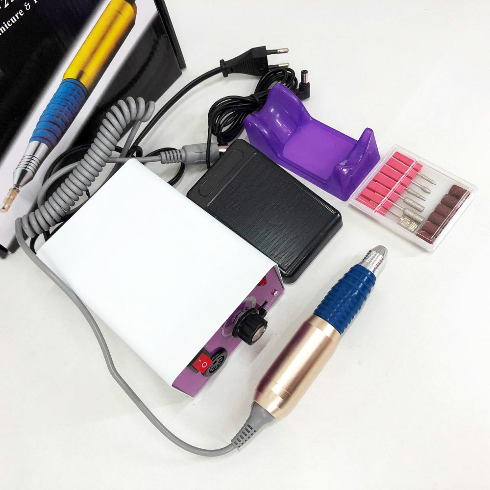 Фрезер для нігтів для зняття манікюру, Машинка для манікюру для початківців Фрезер нігтів NC-14 Львів - фото 11