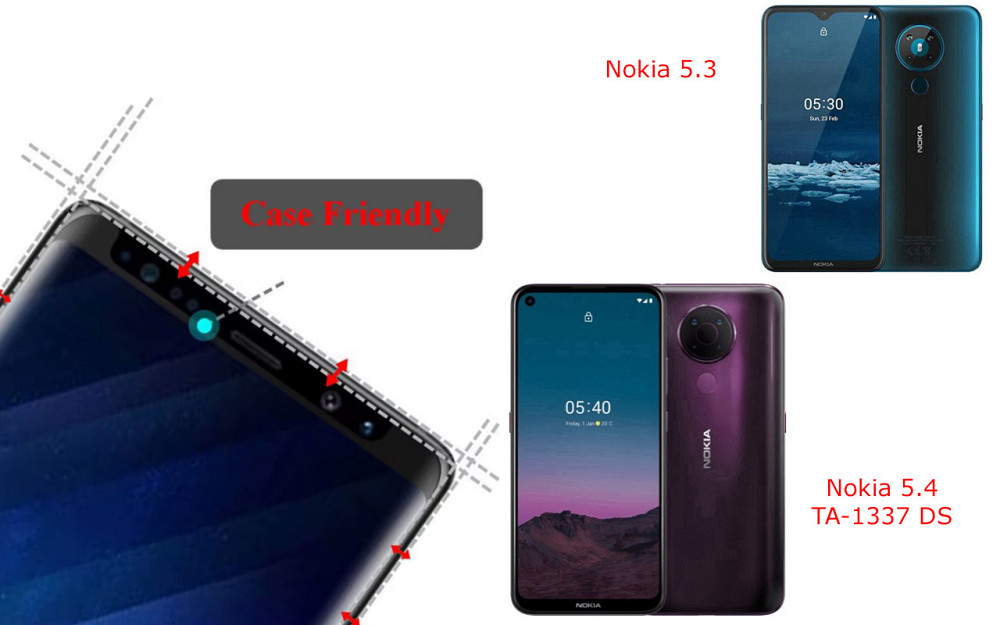 Захисне скло HyperGlass Pro для Nokia 5.3, Nokia 5.4 TA-1337 DS – максимальна чутливість та захист Київ - фото 4