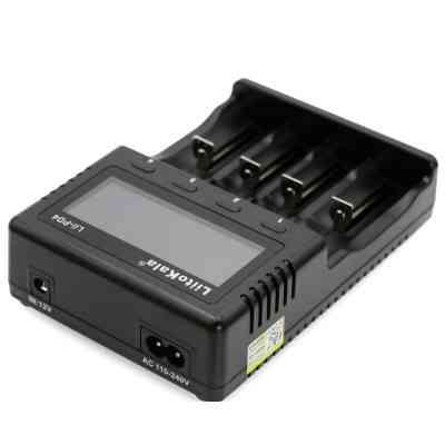 Зарядний пристрій для акумуляторів Liitokala 4 Slots, LCD дисплей, Li-ion/Ni-MH/Ni-Cd/AA/ААA/AAAA/С (Lii-PD4) Вінниця