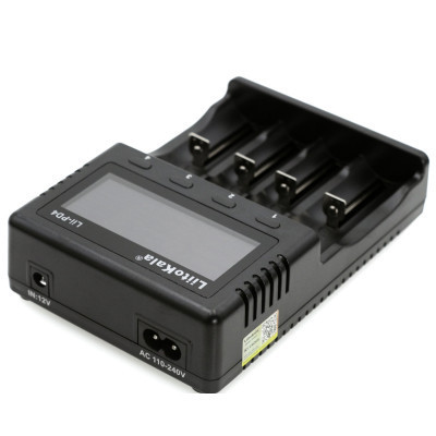 Зарядний пристрій для акумуляторів Liitokala 4 Slots, LCD дисплей, Li-ion/Ni-MH/Ni-Cd/AA/ААA/AAAA/С (Lii-PD4) Вінниця - фото 1