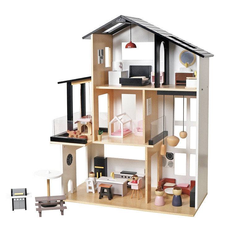 Кукольный деревянный домик в стиле ЛОФТ AVKO Вилла Тоскана (40006539) Киев - изображение 2