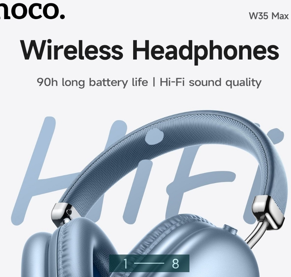 Наушники Беспроводные HOKO 35 MAX. Киев - изображение 6