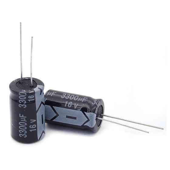 Набор конденсаторов 3300 мкФ 16В, 10 шт Киев