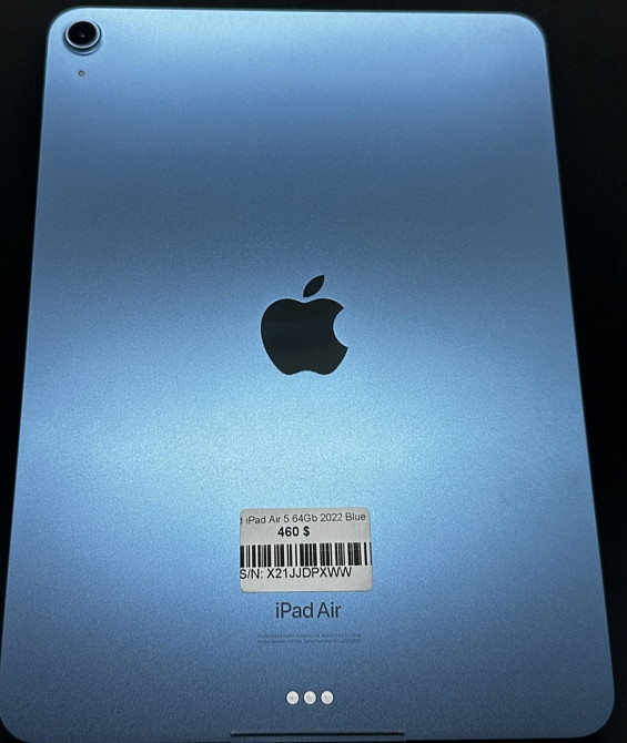 Планшет Used iPad Air 5 64Gb. Blue 2022 , 10.9 Київ - фото 4