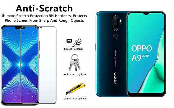 Защитное стекло NeoGlass для Oppo A9 2020 – ультрапрозрачное и устойчивое Киев