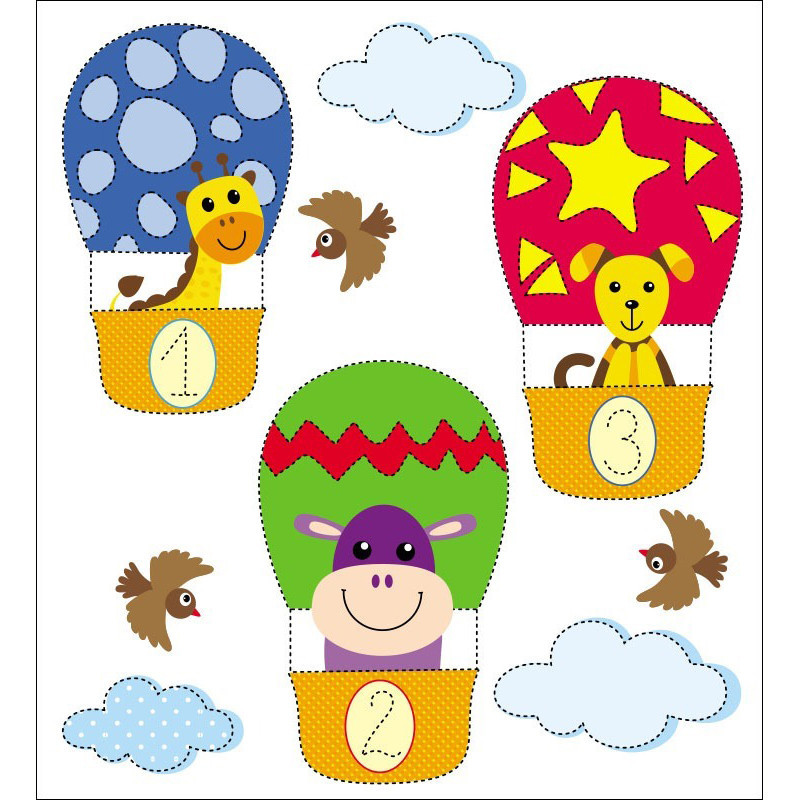 Дитяча багаторазова розмальовка "Диво-цифри" 559005, 5 сторінок Вінниця - фото 3