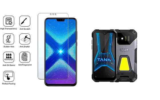 Защитное стекло NeoGlass для Unihertz Tank Mini – ультрапрозрачное и устойчивое Киев
