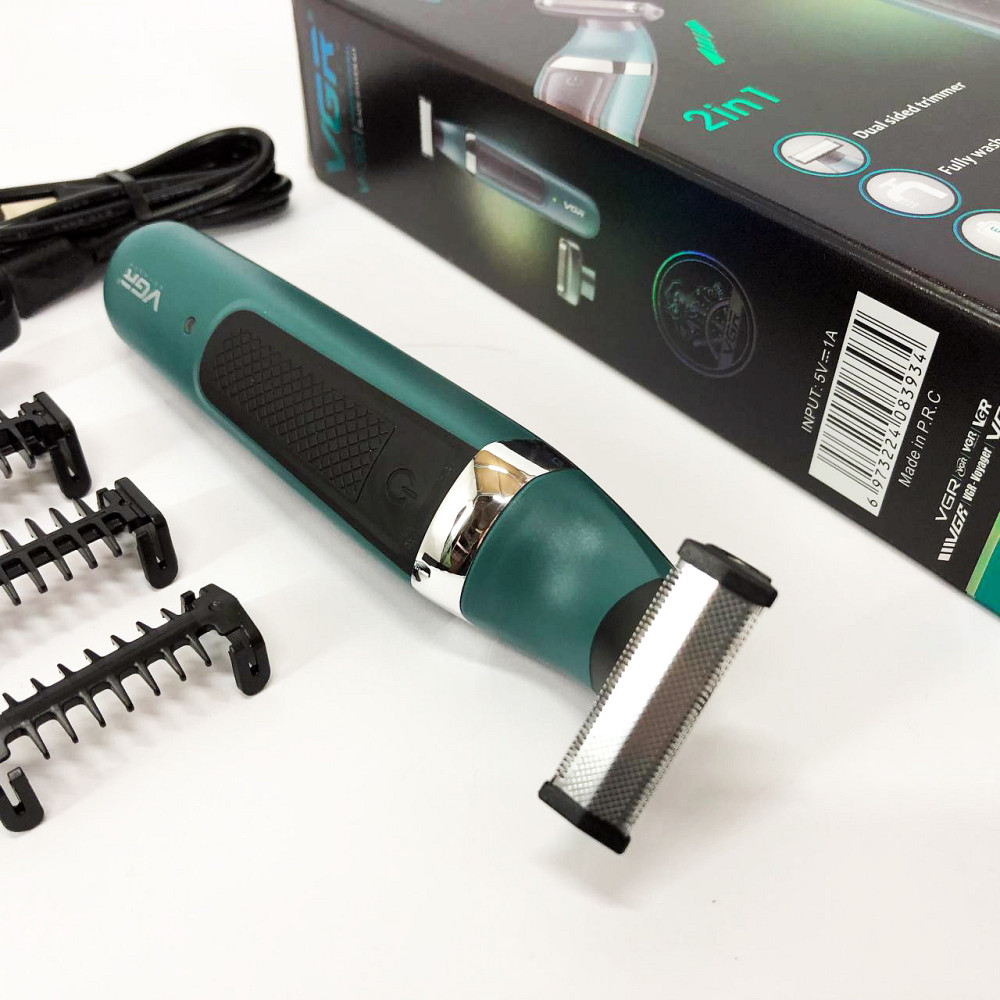 Профессиональная электробритва VGR, Бритва мужская электрическая аккумуляторная электробритва FQ-80 Львов - изображение 8