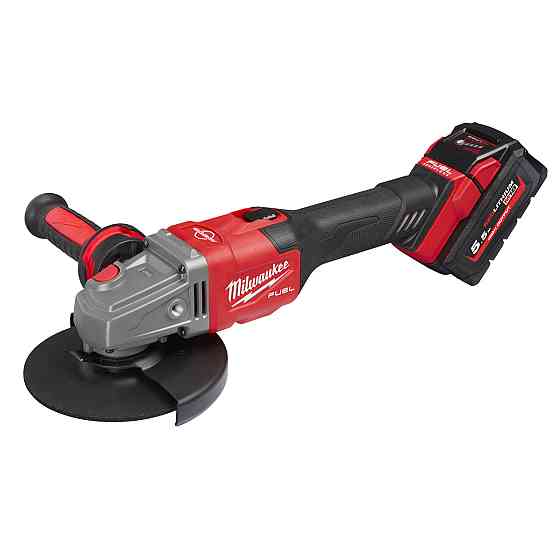 Шлифмашина угловая аккумуляторная MILWAUKEE, M18 FHSAG125XB-552X, диаметр 125мм (+ заряд.устройство, 2 а Одесса