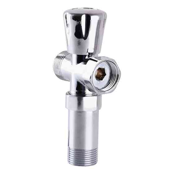 Кран вентильний для пральної машини SELBA 3/4″x3/4″x3/4″ з подовжувачем A7250 Луцк