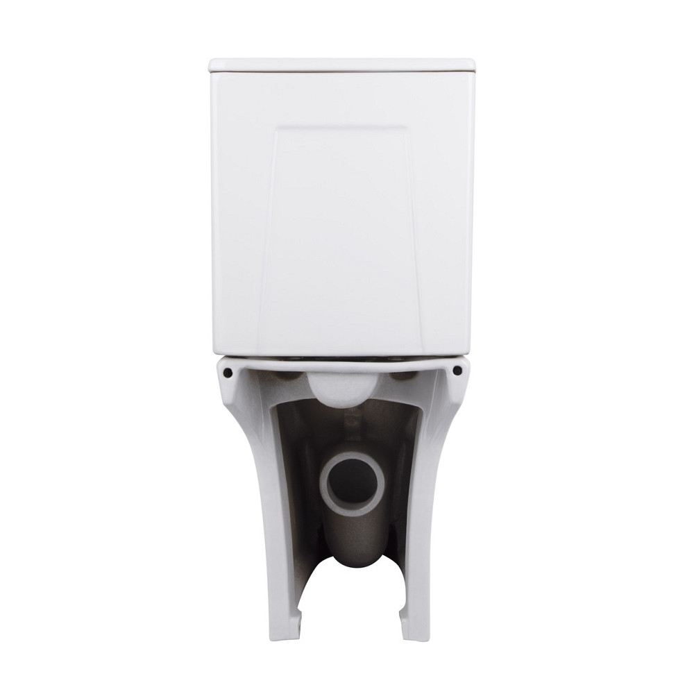 Унітаз-компакт Qtap Presto безобідковий із сидінням Soft-close QT24221217AW Київ - фото 7