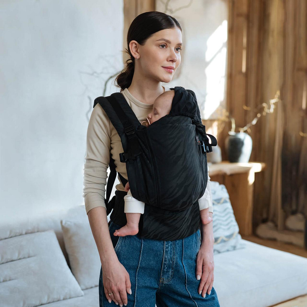 Ерго-рюкзак Love & Carry® ONE Cotton+Bamboo Трюфель Київ - фото 1