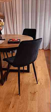 Стілець CHIC VELVET чорний каркас/чорний BL.19 Днепр