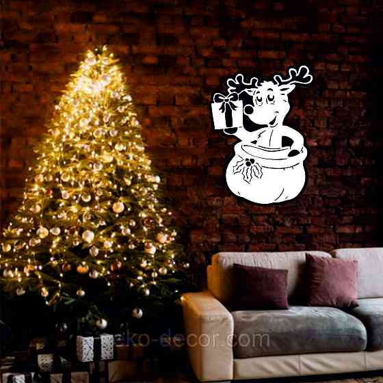 Декоративное настенное Панно «Новый год», Декор на стену Киев