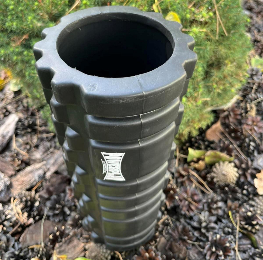 Массажный ролик, валик для массажа спины (массажер для спины, шеи, ног) PowerPlay 4025 33 см Киев - изображение 6