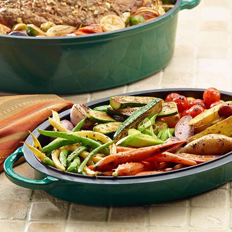 Жарівня (котел) овальна чавун.емаль 5.2л Big Green Egg 117670 Код: 004677 Рівне - фото 3