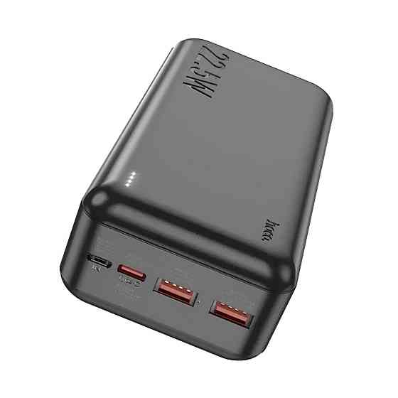 Зовнішній акумулятор HOCO J101B Astute 22.5W fully compatible power bank(30000mAh) Black (6931474782519) Киев