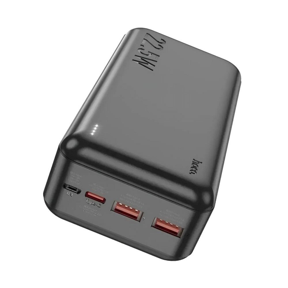 Зовнішній акумулятор HOCO J101B Astute 22.5W fully compatible power bank(30000mAh) Black (6931474782519) Київ - фото 2