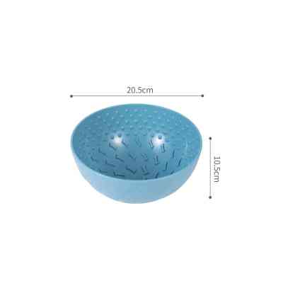 Посуд для собак WahoPet Миска для повільного годування 200 мл блакитна (2700000023679) Вінниця
