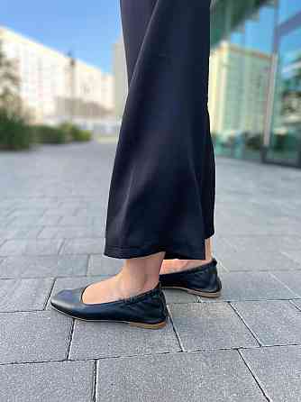 Roberto Netti Балетки жіночі Roberto netti чорні натуральна шкіра 38р.-25см. 39р.-25.5см. 40р.- Коломыя