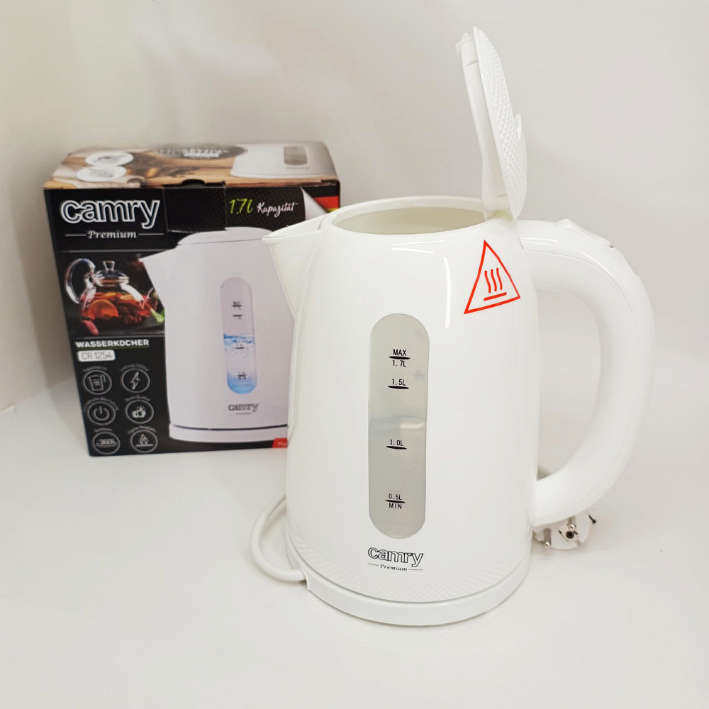 Чайник електричний домашній Camry, Електрочайник на кухню, Побутовий чайник для кухні CN-31 Львів - фото 12