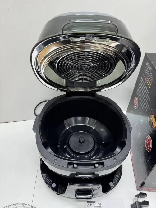 Смарт-аэрофритюрница с функцией вращения на 18 программ Zepline ZP-140 10литров 4000Вт Коломия - фото 7