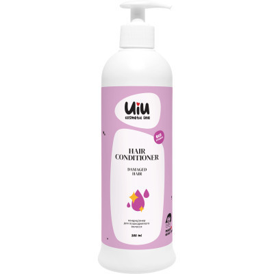 Кондиционер для волос UIU для поврежденных волос 300 мл (4820152332929) Винница - изображение 1