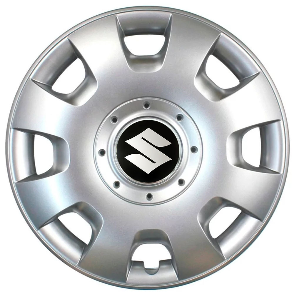 Автомобильные модельные колпаки R15 Suzuki 304 4шт, SJS, серебряные Киев - изображение 1