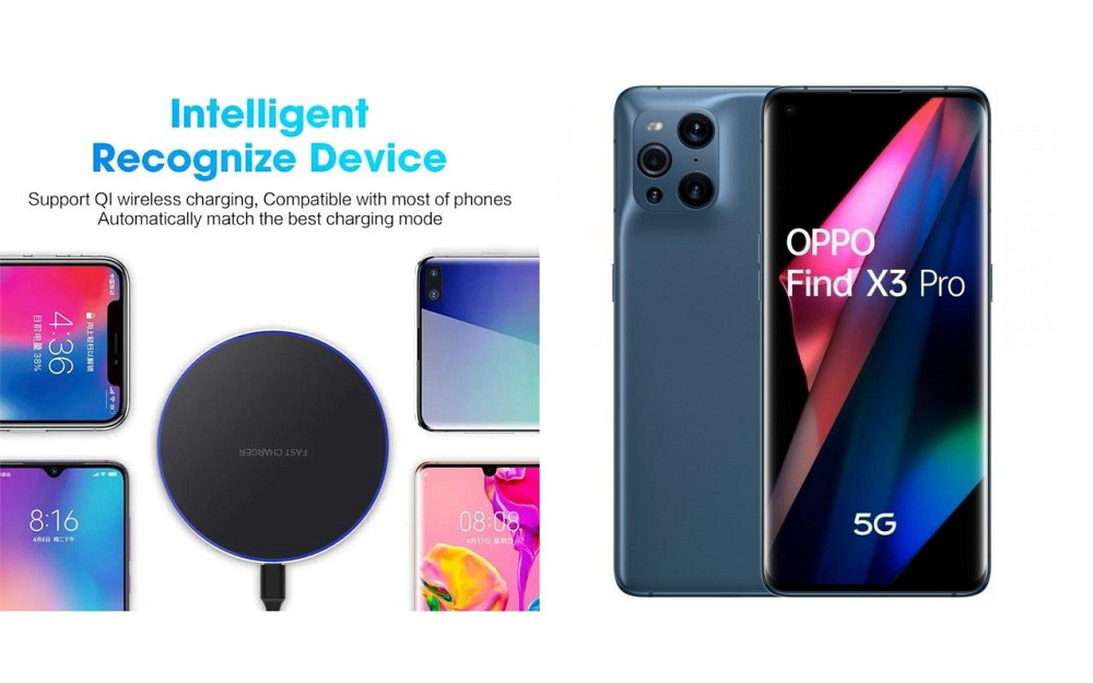 Бездротовий зарядний пристрій Copper до 30W для Motorola Edge 2023, USB-C, LED Київ - фото 4