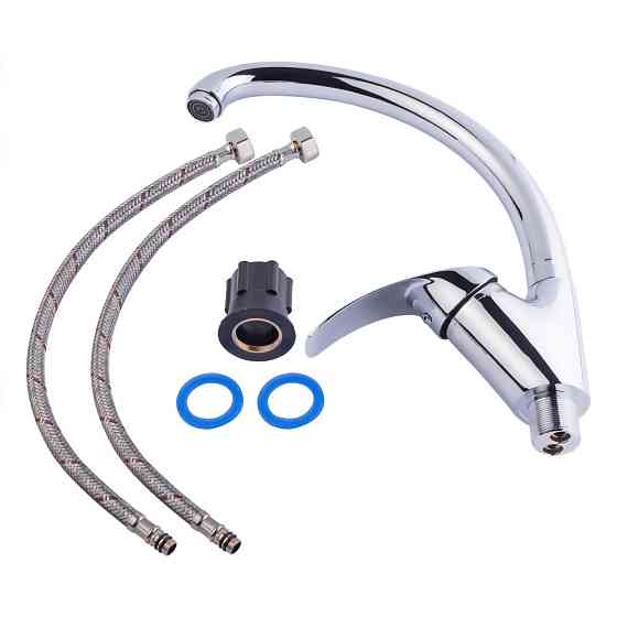 Змішувач для кухні Lidz Mars 007F (k40) LDMAR007FCRM34857 Chrome Київ