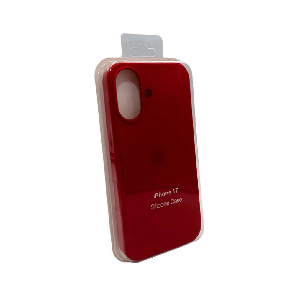 Чохол для смартфона Silicone Full Case AA Open Cam for Apple iPhone 17 20,China Red Киев - изображение 2