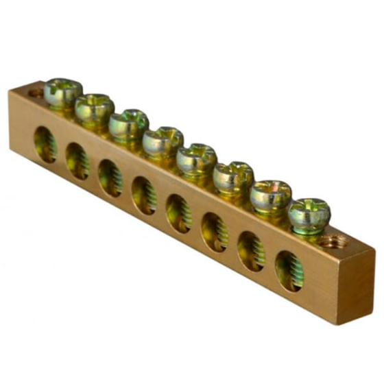 Нульова шина VARGO 6x9мм 7 отворів (V-118306) Харків