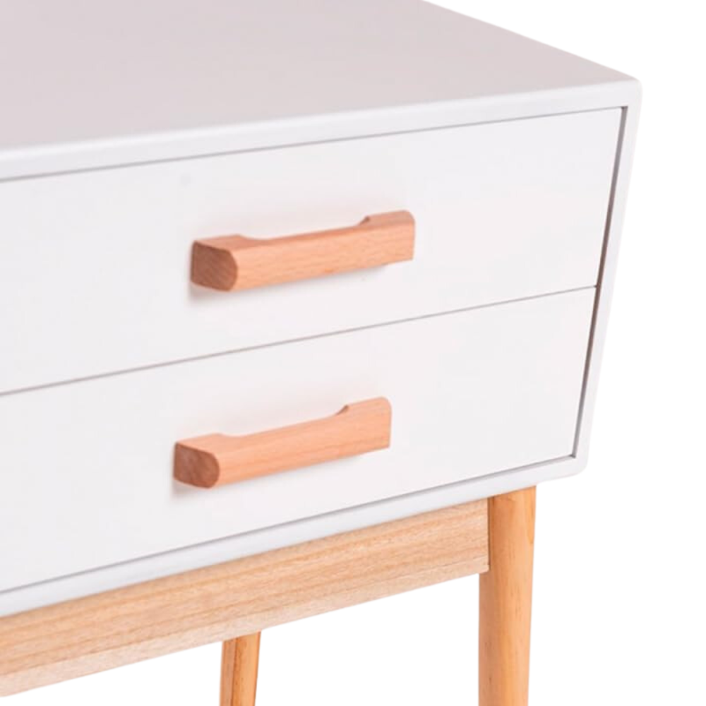 Тумба приліжкова Chomik AVESTA на два ящики у скандинавському стилі Київ - фото 5