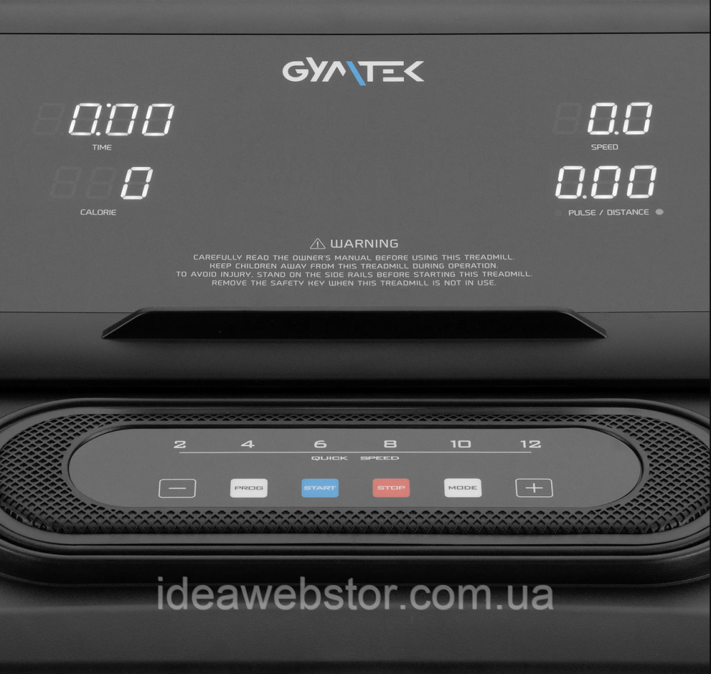Бігова доріжка Gymtek XT580 електрична складана для дому 3 л.с. до 14 км/год навантаження до 130 кг 15 програм амортизація Bluetoo Київ - фото 13