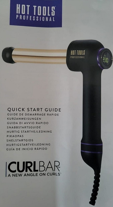 Професійна плойка для локонів Hot Tools Black Gold Curlba. Харків - фото 1