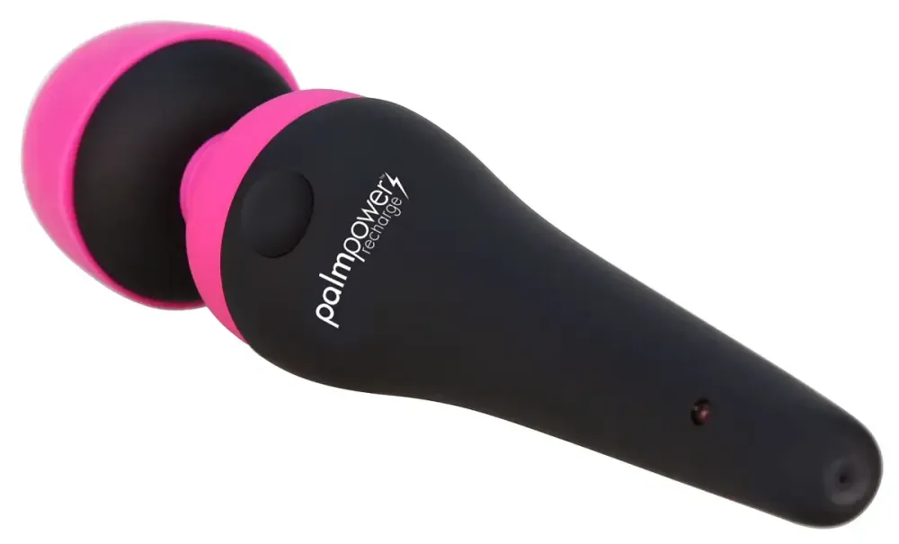 Вібромасажер PalmPower Recharge Pink, перезаряджуваний, гнучка головка, тревел-замок Львів - фото 2