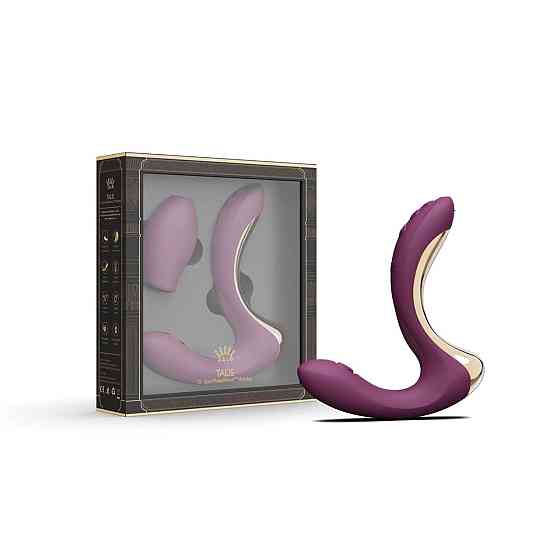 Вібратор-пульсатор з вакуумною насадкою Zalo – Talis G-Spot PulseWave Vibrator Velvet Purple Sex Aura Київ