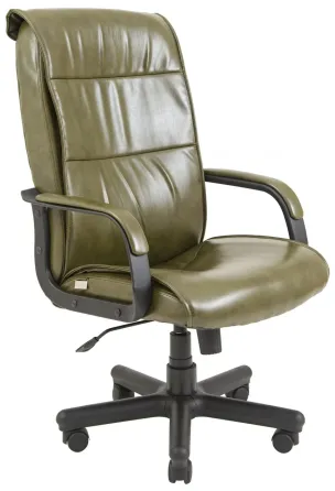 Офісне Крісло Керівника Richman Rio Madras Olive Пластік Річ М3 MultiBlock Оливковий Київ