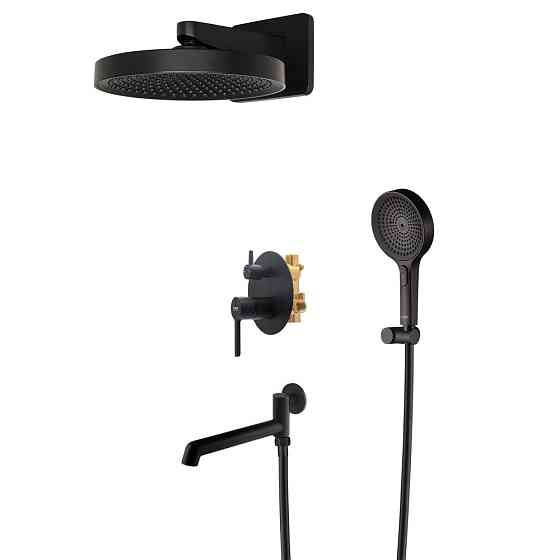 Вбудована душова система Koer KB-66029-05 3 функції Колір чорний (KR5492) ( 22630 ) Харьков