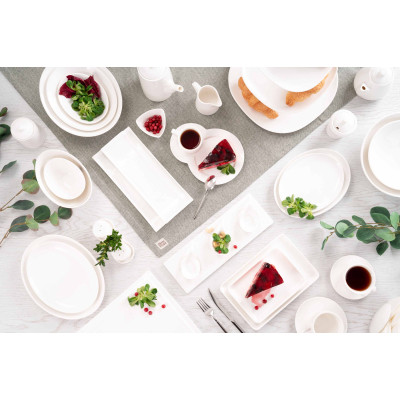 Тарілка Ardesto Imola Dinner Quadrate 26x26 см (AR3716) Вінниця - фото 3