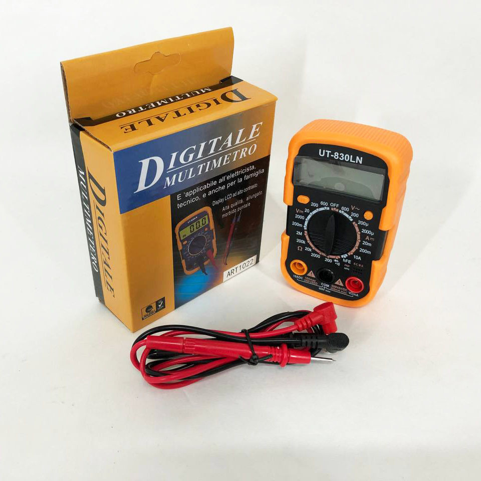 Універсальний вимірювальний прилад для струму DT-830 LN, Тестер напруги для електриків QM-97 Львів - фото 9