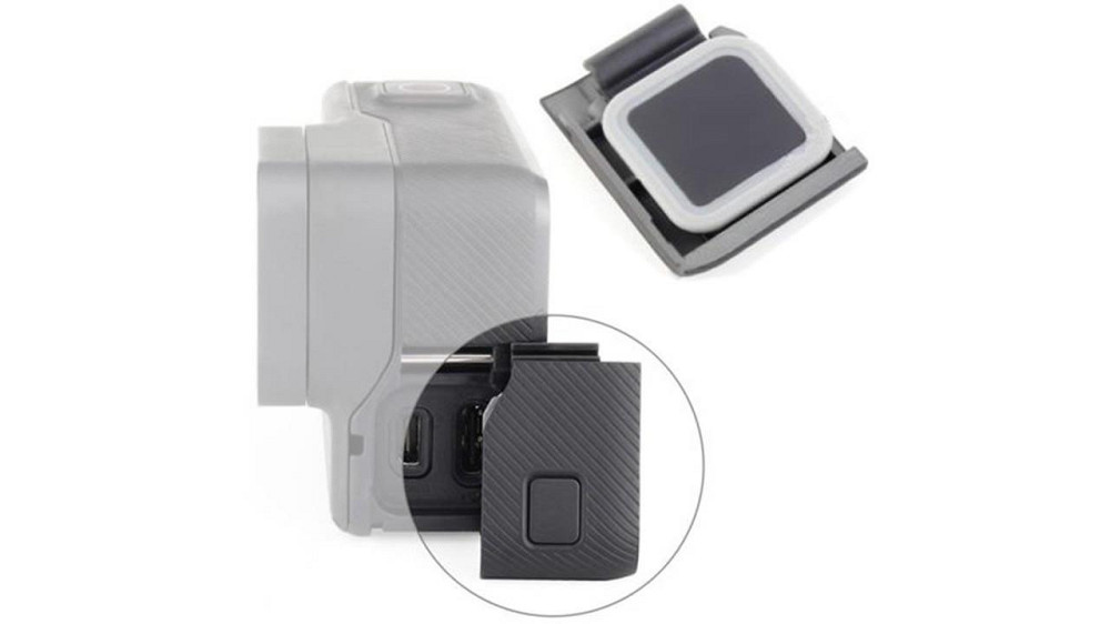 Боковая сменная крышка аналог для GoPro Hero5 / Hero6 / Hero7 Киев - изображение 1