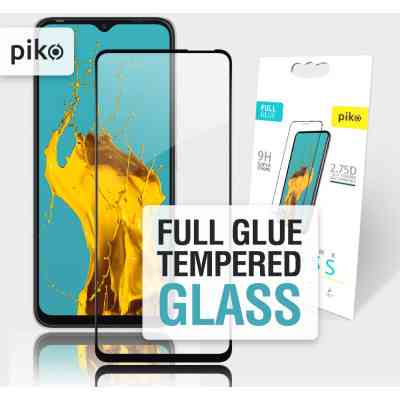 Стекло защитное Piko Full Glue Tecno Spark 8C (1283126542497) Винница