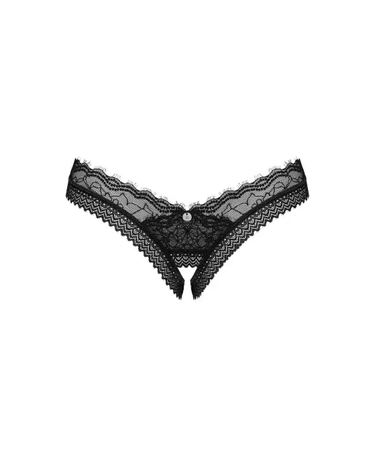 Трусики Obsessive Medilla crotchless thong M/L Львов - изображение 3