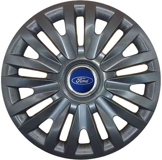 Автомобільні модельні ковпаки R15 SJS Ford 313 4шт, чорні Київ