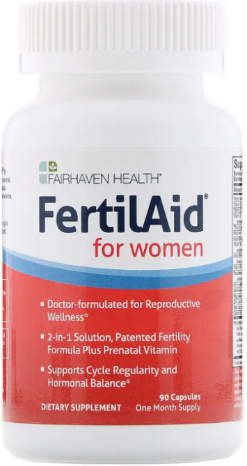 Вітаміни для жінок Fairhaven Health FertilAid for Women 90 капс Київ - фото 3