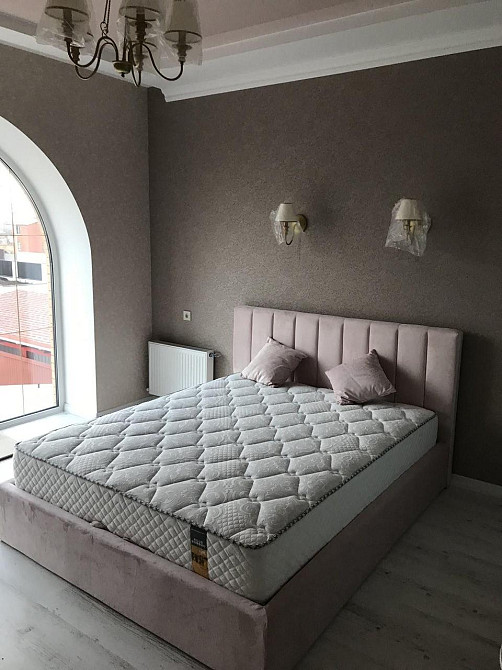 Кровать Двуспальная Arabela Premium 160 х 190 см Simple С дополнительной металлической цельносварной рамой Мокко Киев - изображение 4