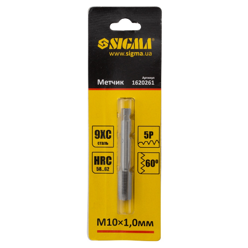 Мітчик M10*1,0мм SIGMA Житомир - изображение 2
