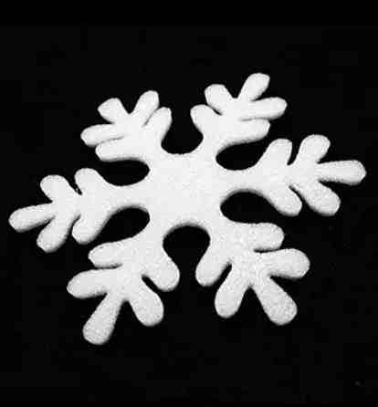 Набор новогодних снежинок, діаметр 20 см, в наборі 6 шт, новорічна гірлянда Київ