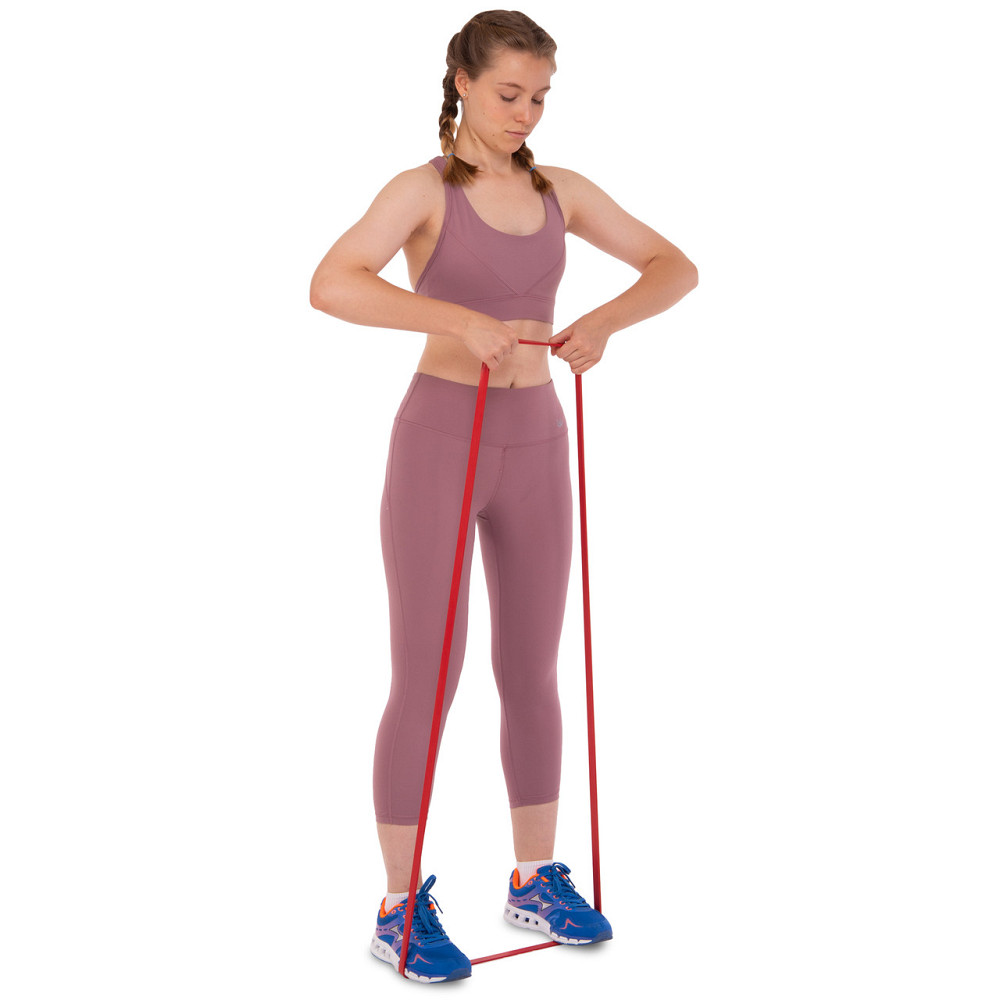 Гума для підтягувань (стрічка силова) L28 Вишневе - фото 7